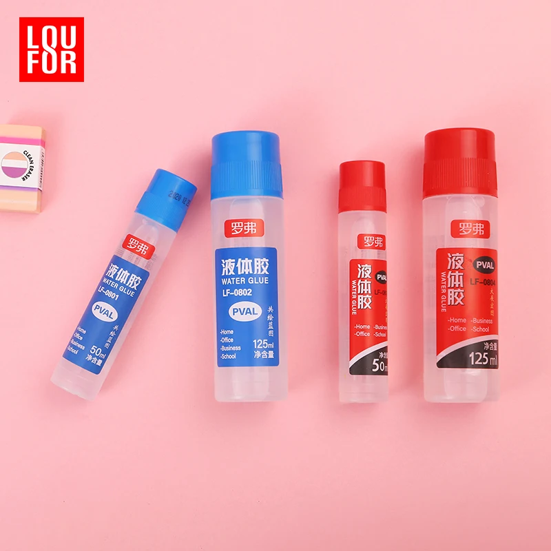 Канцелярские Товары для офиса и школы, цветной жидкий клей ПВА