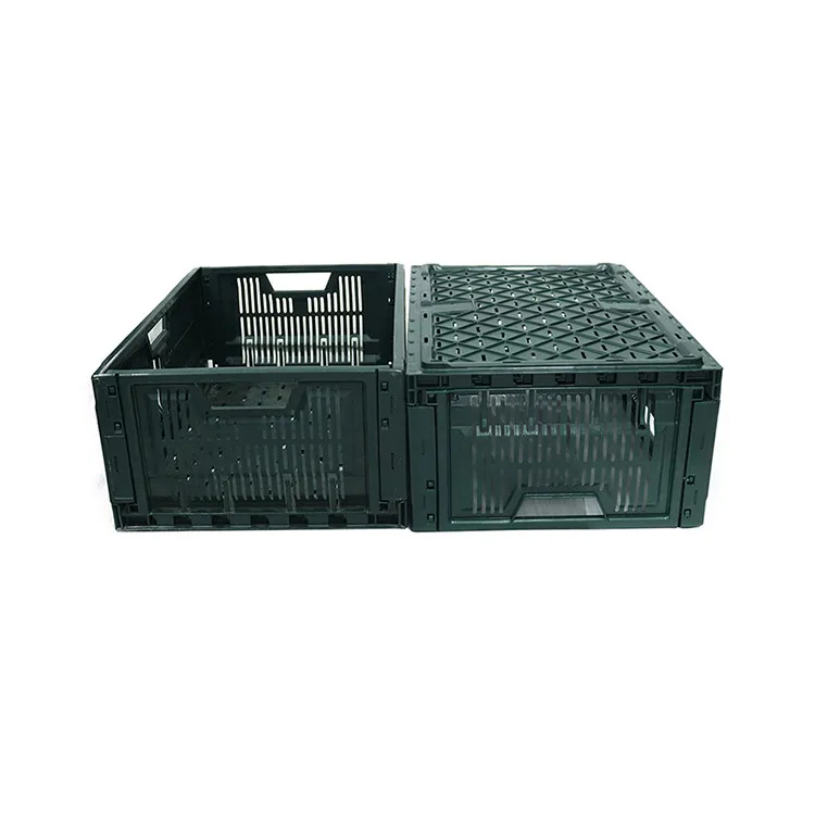 Best Quality Promotional Plastic Storage Basket Folding Picnic Vegetable Storage Basket