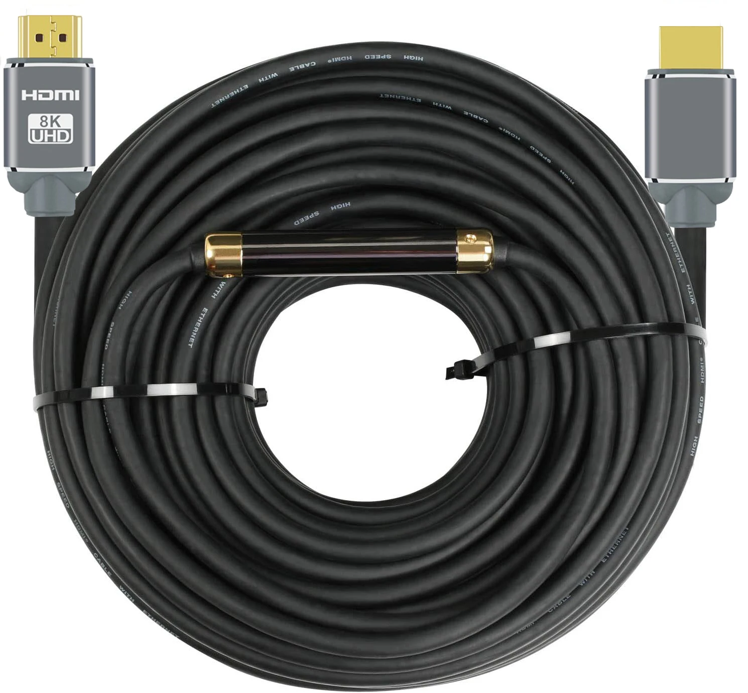 Hdmi cable high speed ultra hd 4k grey long hdmi cable 4k 50ft gold plated hdmi cable 10 20 30 40 50 meters for HDTV