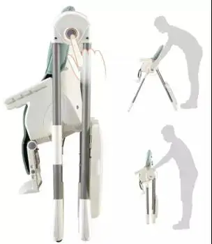 
Multifunction Children Baby Dining Chairs High Back Highchair for Baby Plastic Customized 55*80*104cm 6 Month+ Welcomed 1PC/CTN 