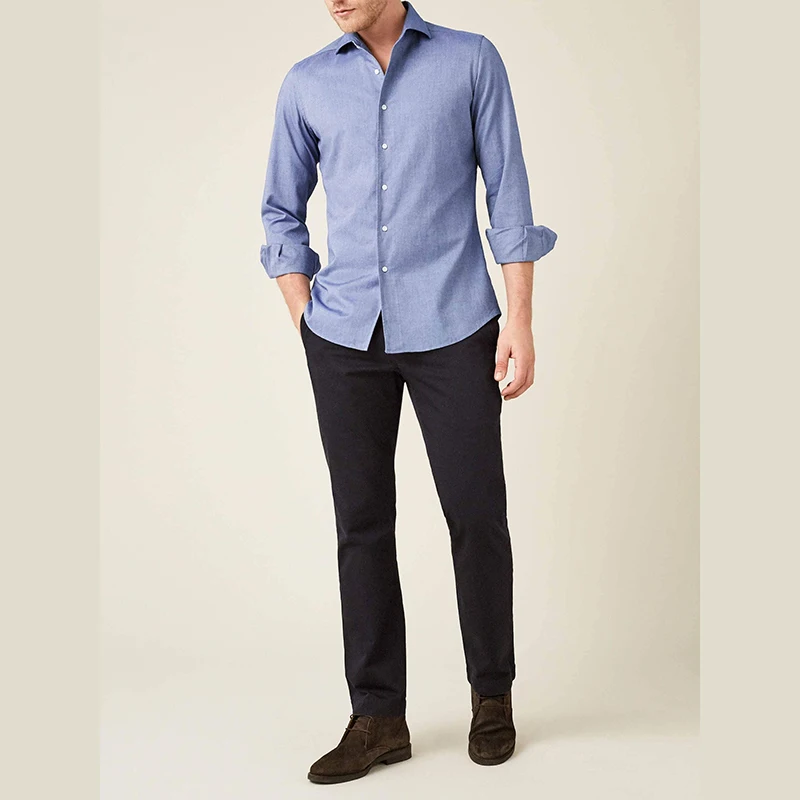 Custom Men Clothes Linen Shirt Tops, Long Sleeve Casual Shirts Plus Size Summer Mens Dress Shirts/