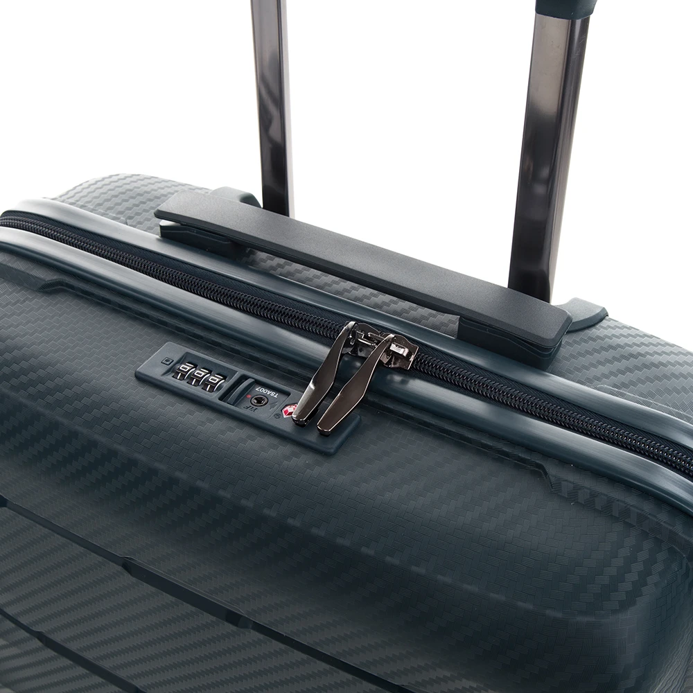 Super light PP material suitcase 20.25.29 inches carry-on+luggage