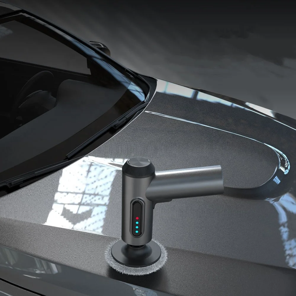 Automobile Polishing And Waxing Machine Wireless Portable Mini Polisher Car Detailing Polishing Machine Car Polisher