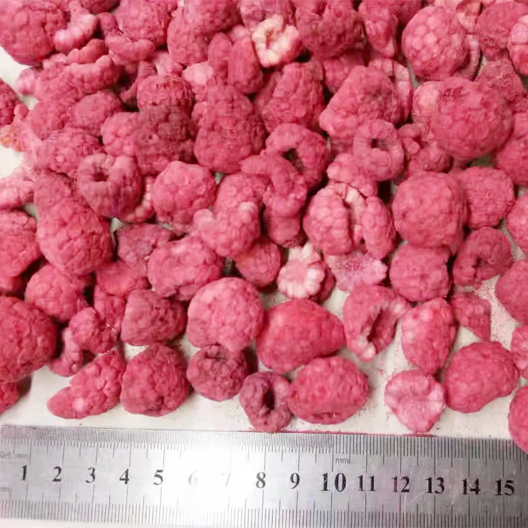 China  Factory Supply Freeze Dried Fruits Freeze Drying  Raspberry whole in bulk