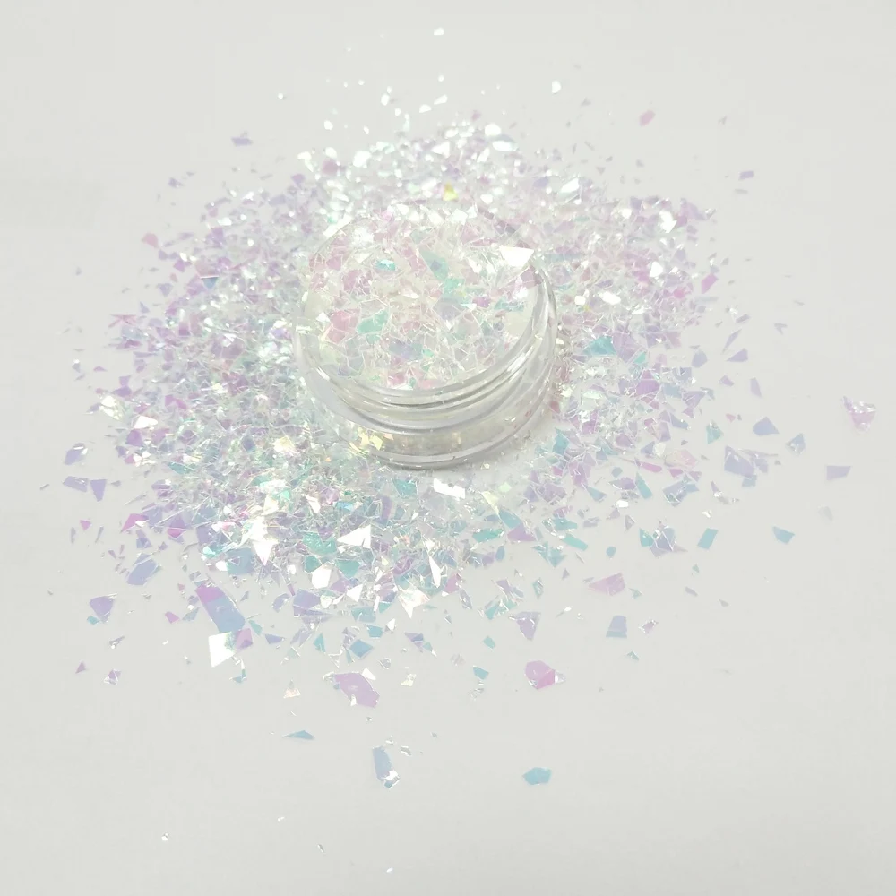 bulk loose Metallic Glitters wholesale holographic polyester chunky loose body glitter