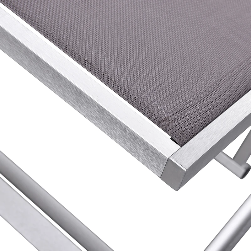 Anti-UV Sun Loungers Sale Hanging Chaise Outdoor Chair Patio Garden Sunbeds Pool Chairs Grey Lounger