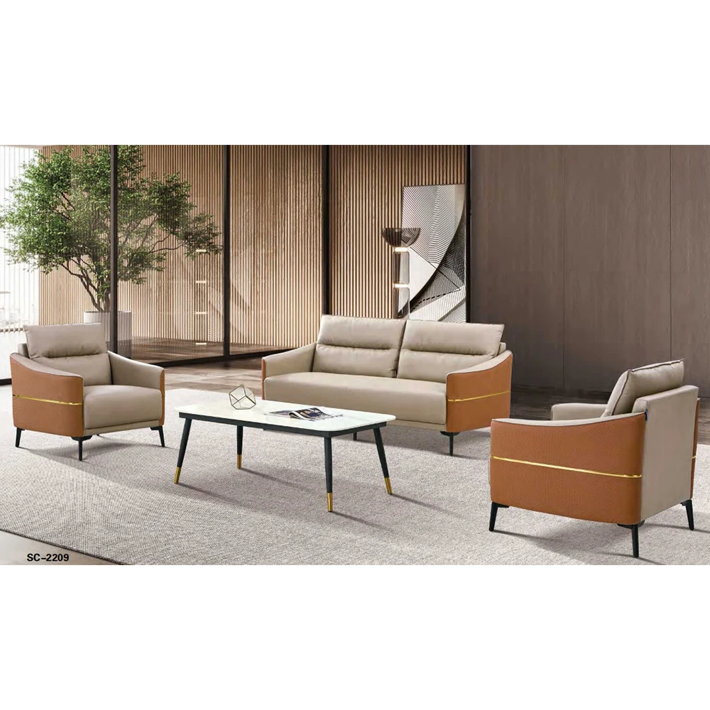 Public Collaborative Seating Waiting Office Meet Room Reception Area Sectional Sofa Set