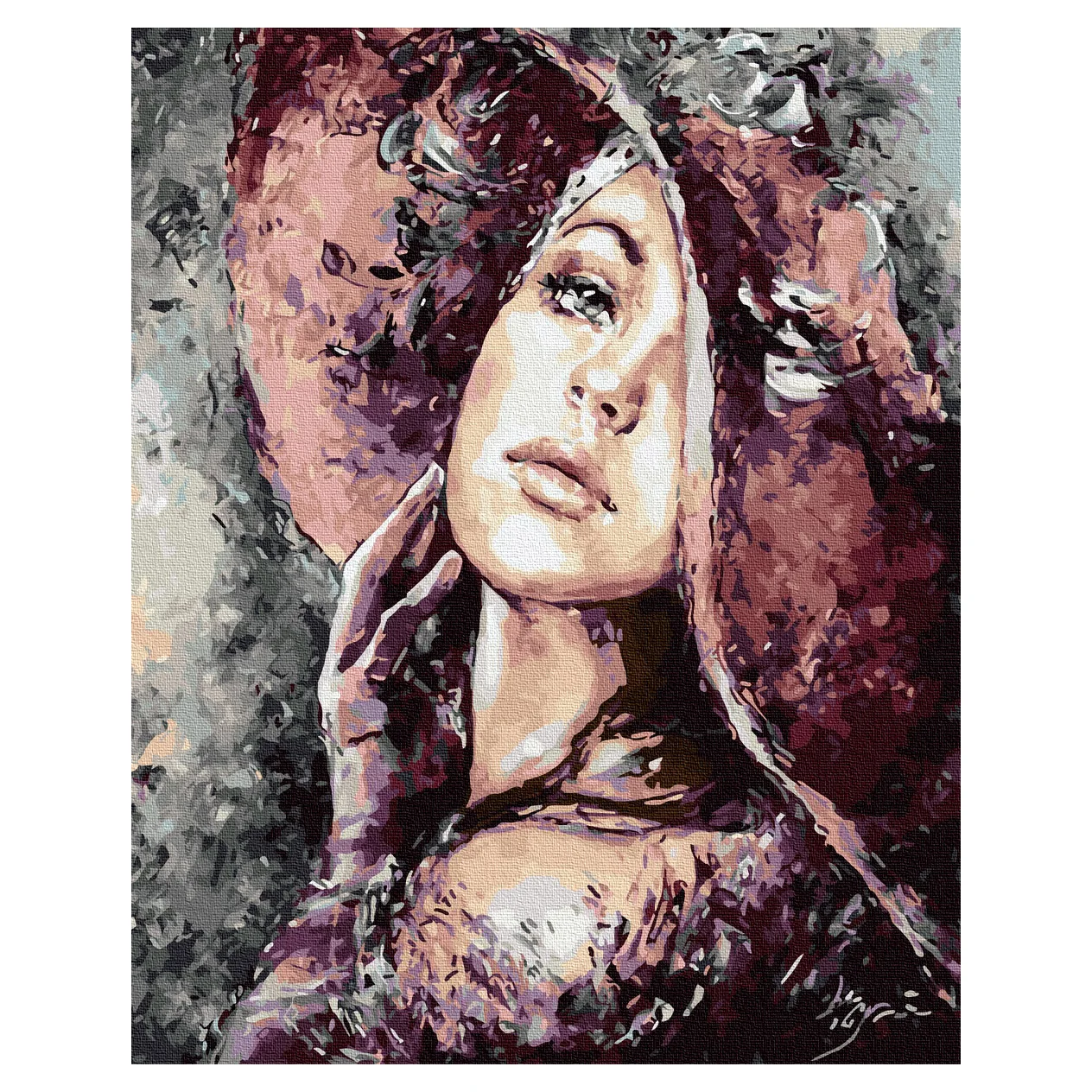 Paint boy GX3743 decorative painting coloured portraits painting canvas factory outlets DIY painting by numbers