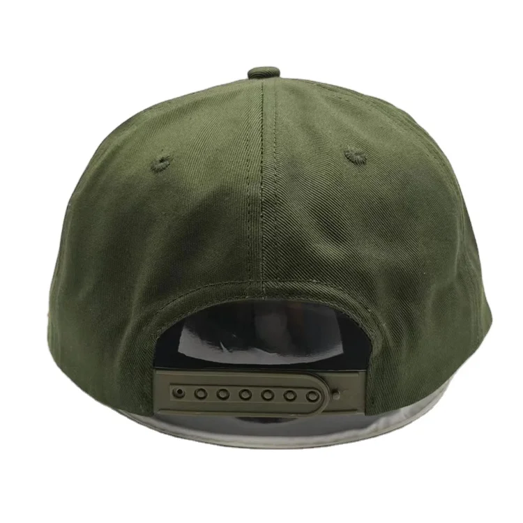 5 panel unstructured dad hat vintage blank cotton nylon snapback hat