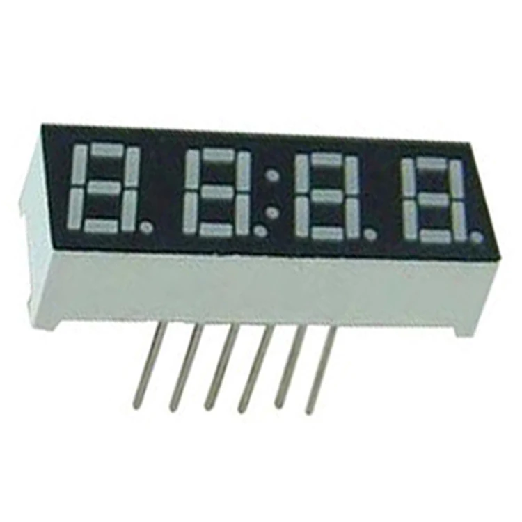 
Professional Made Indoor Outdoor 7 Segment 4 Digit Led Display for Digital Indicators 