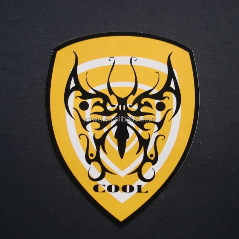 Waterproof PVC Adhesive Printing Stickers Vinyl Die Cut Logo Die-cutting sticker