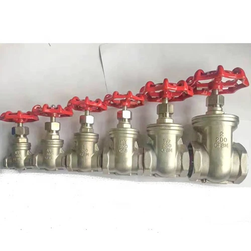 China Factory DN15 1/2' Handle Wheel Stainless Steel Gate Valve