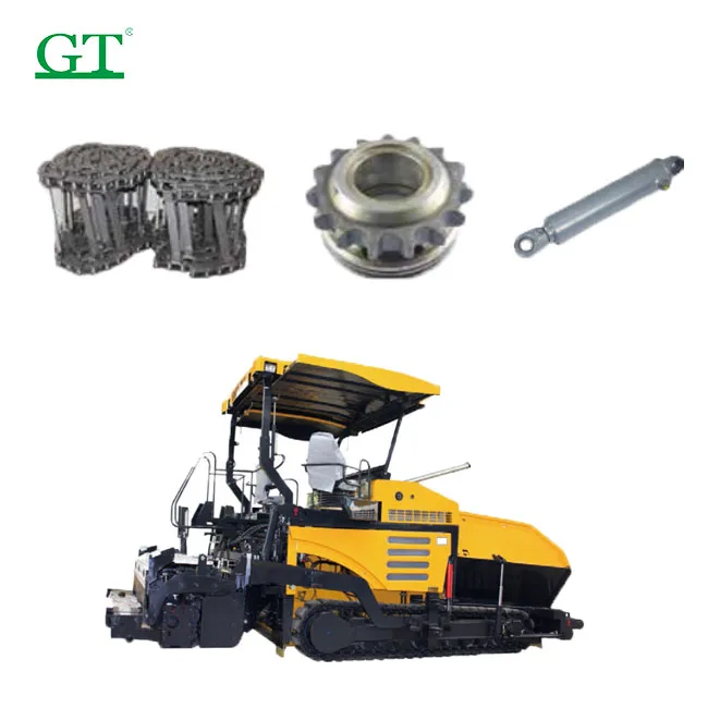 Vogel Asphalt Paver Parts Planner Accessories Undercarriage Parts Best Paver Rubber Track Pads
