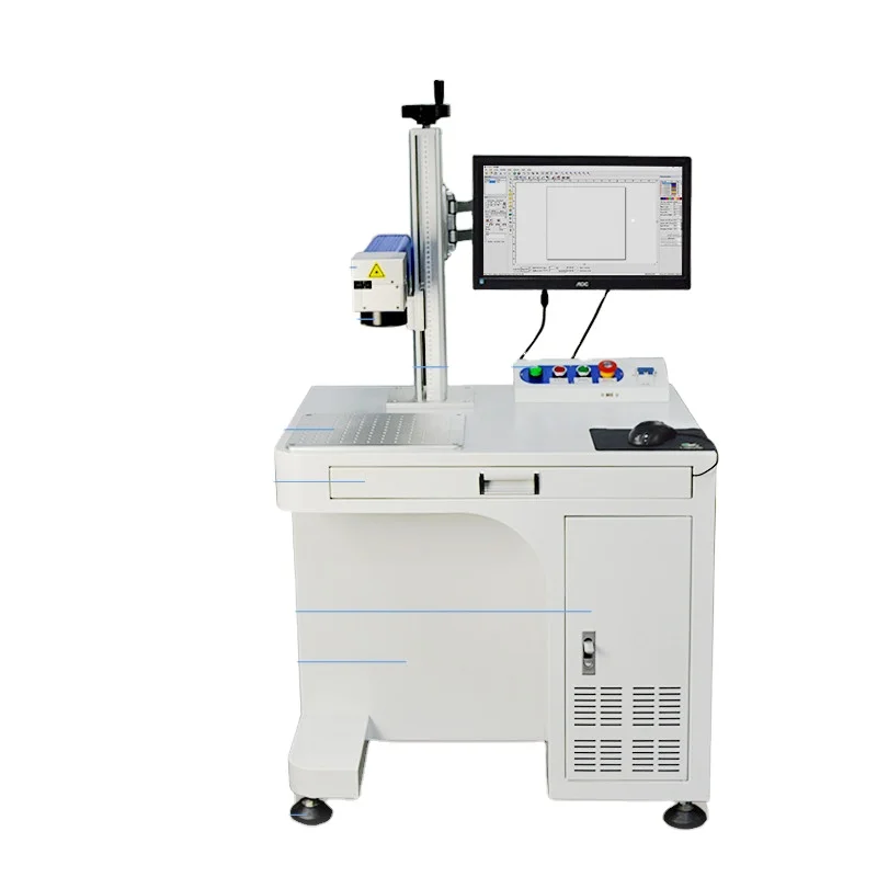 Raycus Ipg Jpt Laser Source Gold Silver Ring Fiber  20w 30w 50w pet tag engraving machine