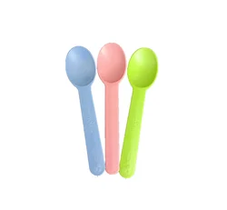 CPLA biodegradable tableware dinnerware environmental protection disposable fork PLA tableware 7 inch flatware set