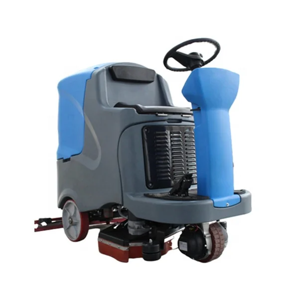2022 hot sale Industrial bettery lower noise Ride -on scrubber dryer suitable for municipal construction sites large squares