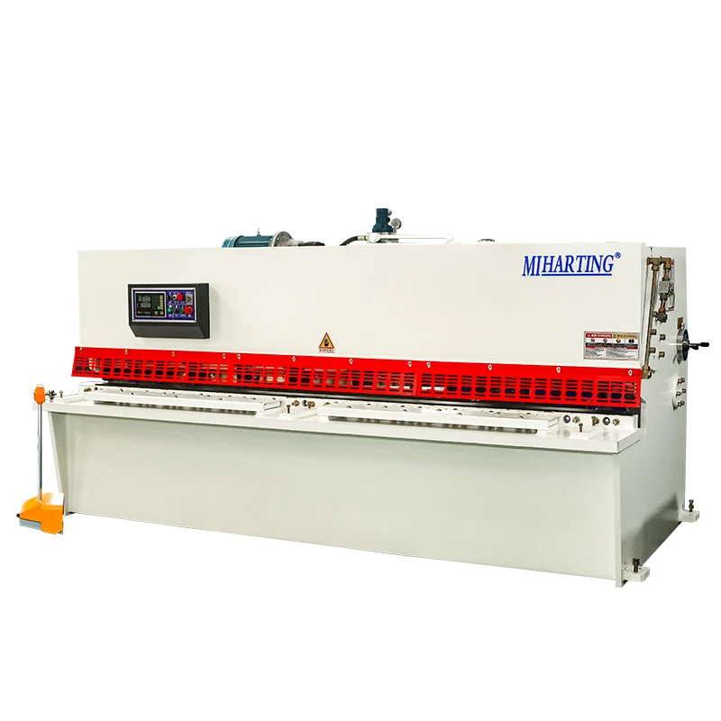 Miharting CNC hydraulic pendulum shearing machine for 1-12mm thickness sheet metal cutting