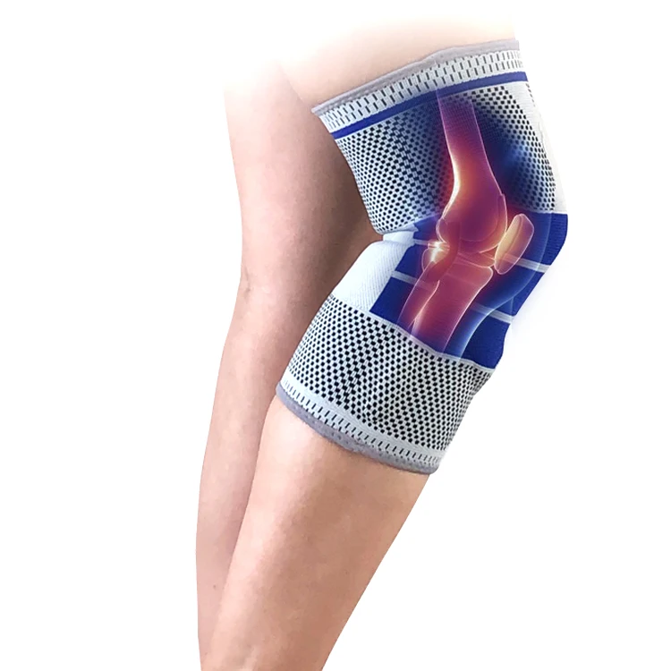 
Remarkable silicon knee support breathable braces spring knee support 