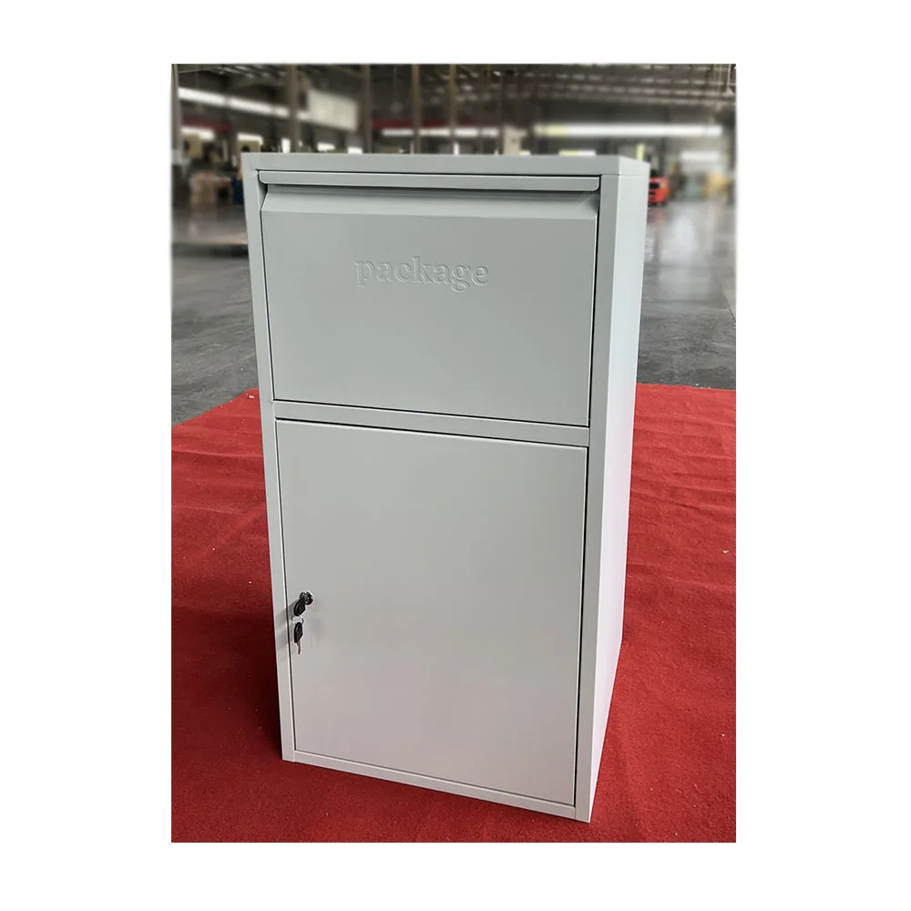 FAS-158  Outside home large package metal letter mail mailbox post wall mount outdoor smart steel parcel delivery drop box