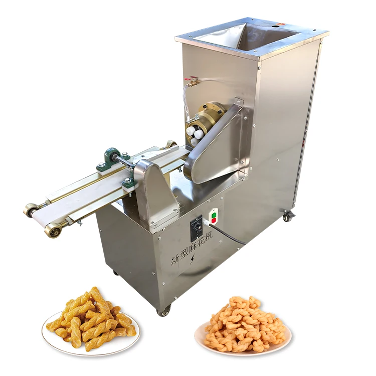Automatic Snack Dough Twist Extruder Machine Small Twisted Dough Food Machine