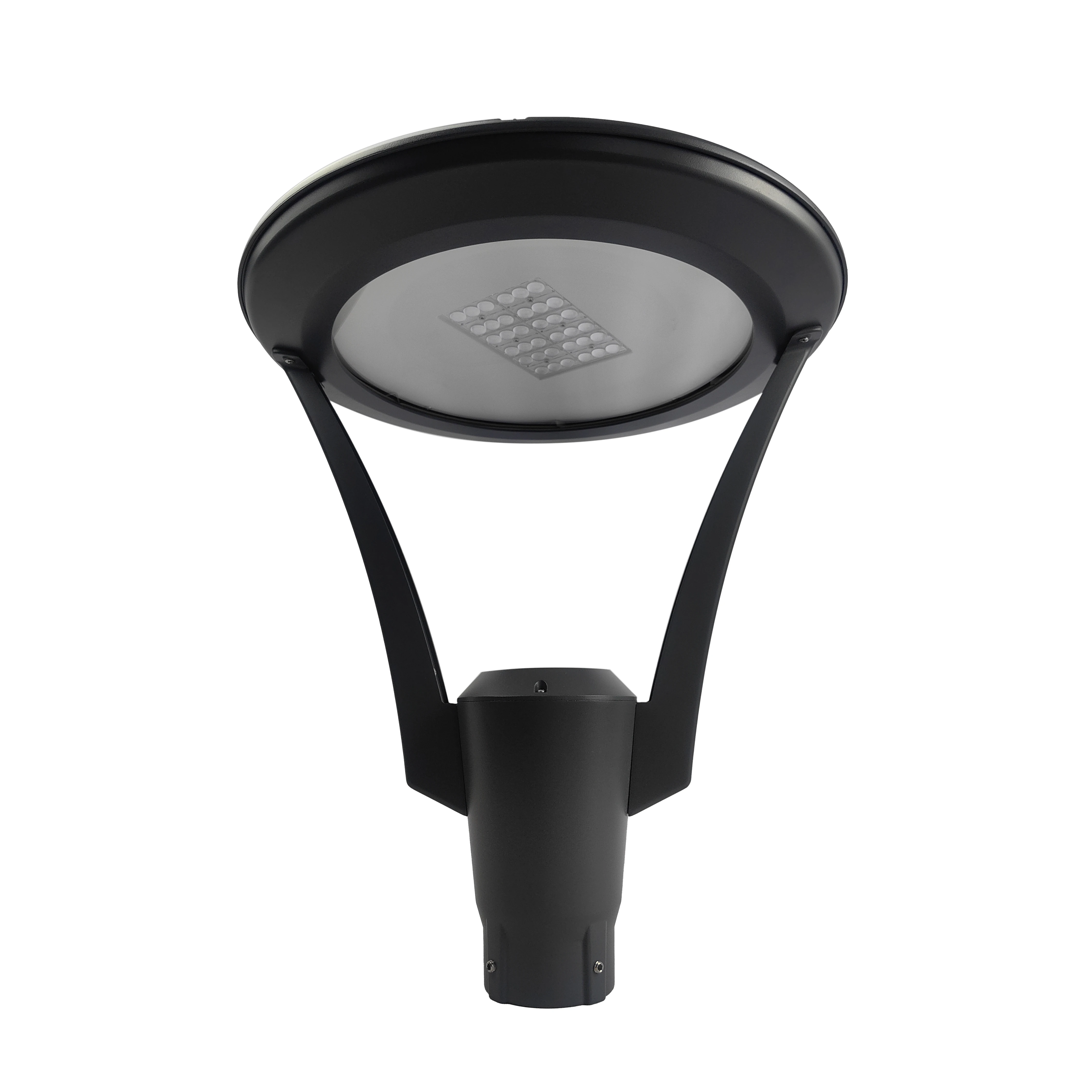 170lm/w high lumens  control daylight sensor parking lot lighting LED post top garden light parking lot light pole