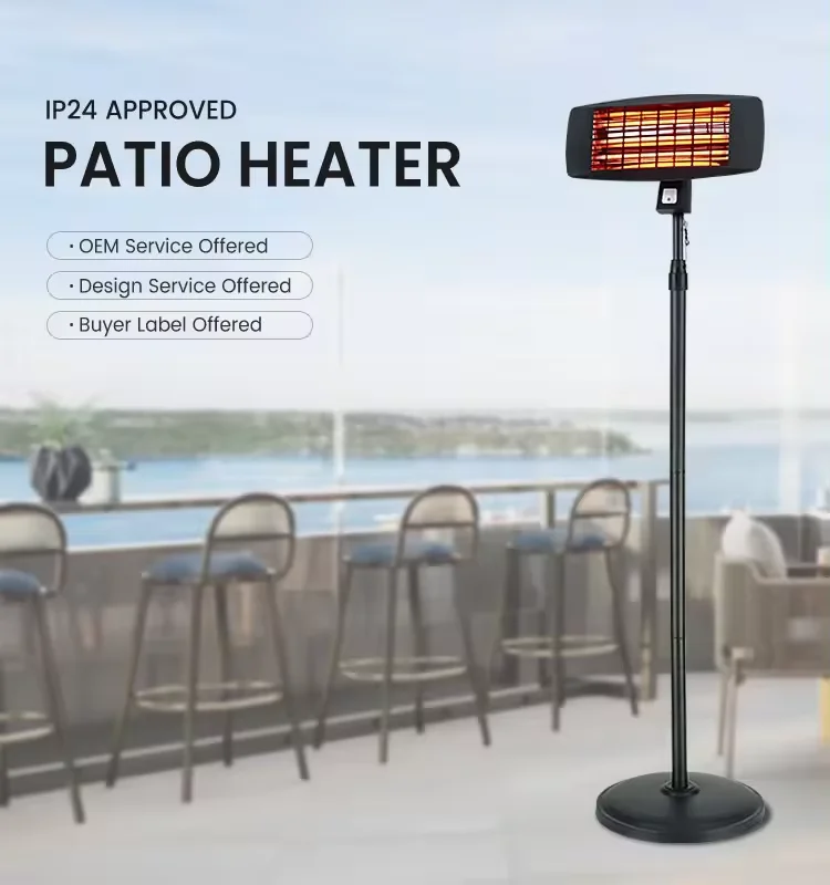 Factory Price Wall Home Heater Wall Mounted Standing Portable Electric Patio Heater