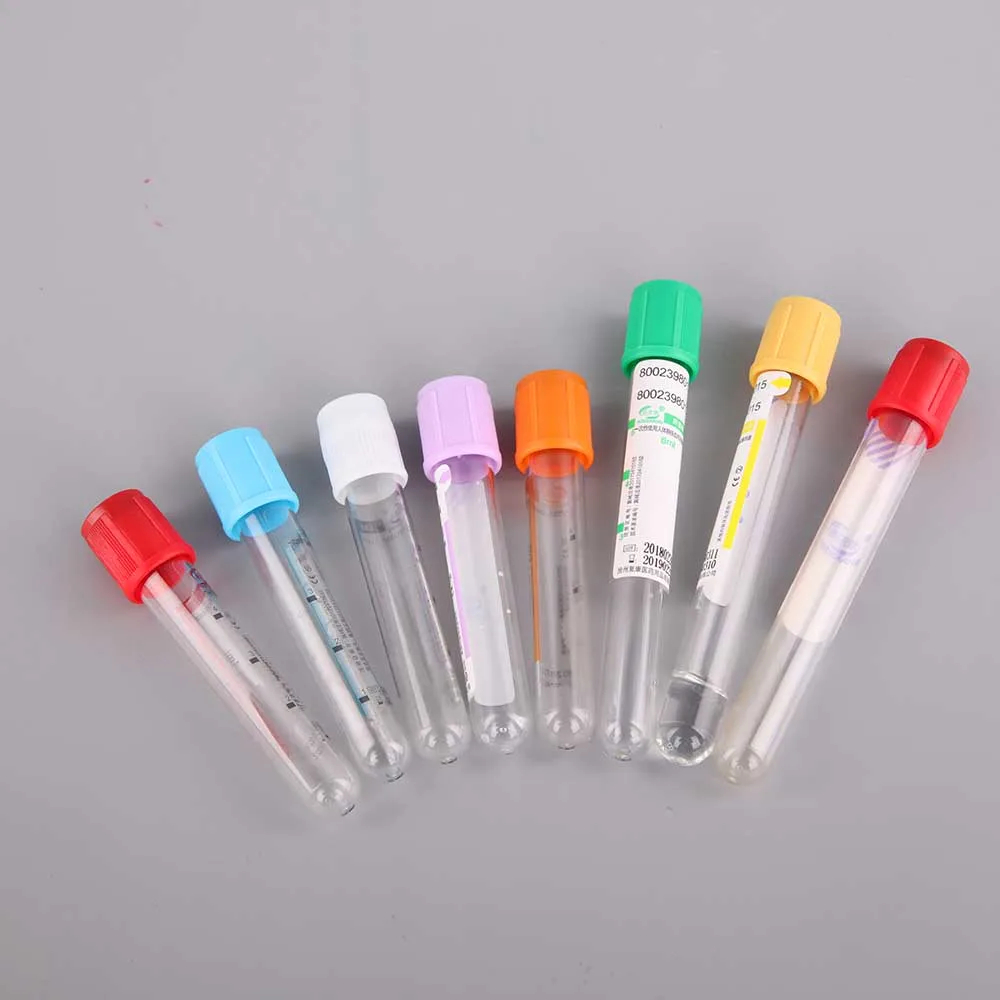 High Quality Medical Disposable Sterile Edta Glass Sample Vacuum Blood Collection Tube 5ML