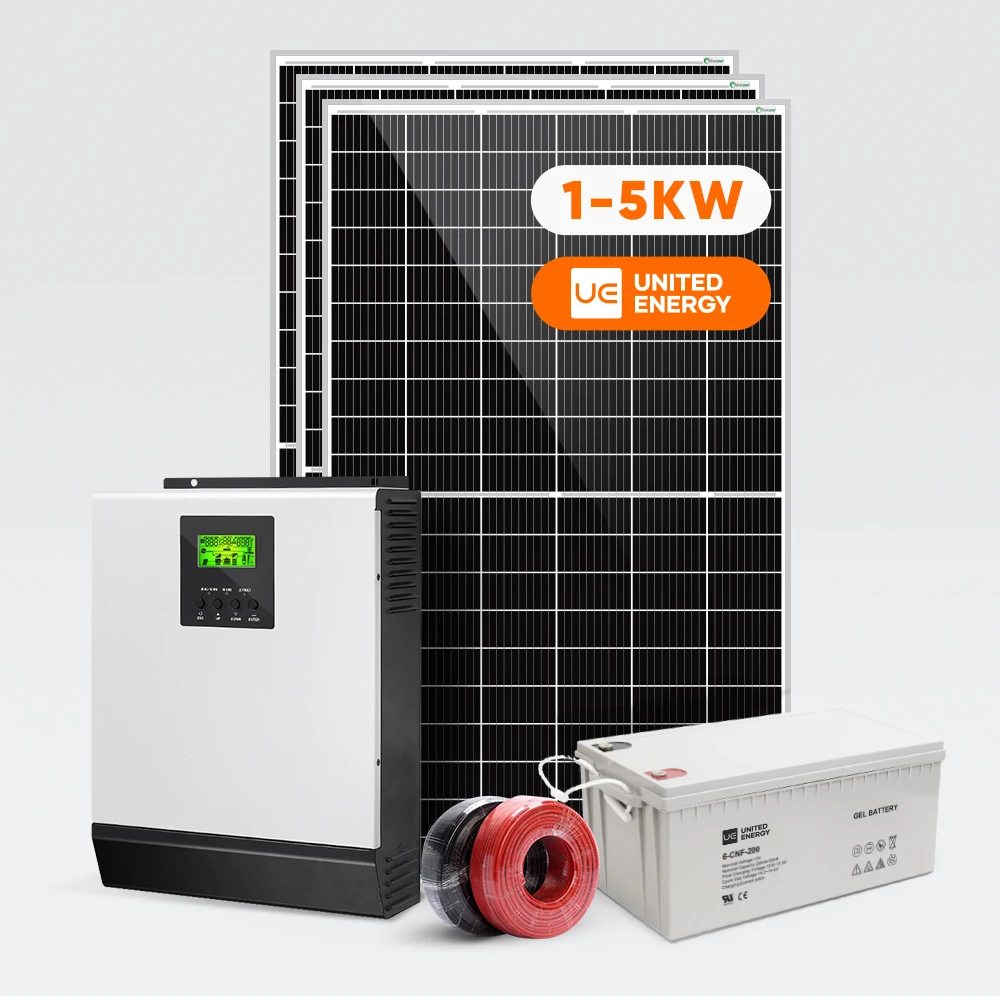 UE Home Off Grid Photovoltaic Solar Panel Power System 2Kw 3Kw 5Kw 10Kw Solar Energy Storage System For Home