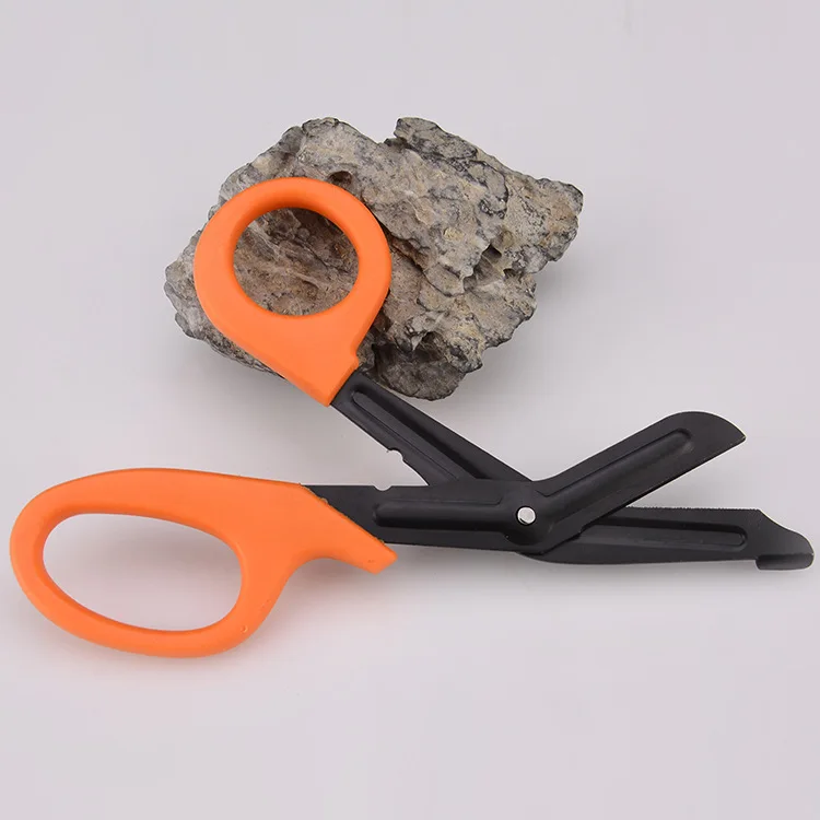 Wholesale Camping Survival EDC Bandage Scissors For Outdoor First Aid