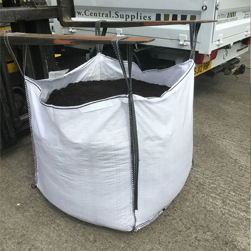 China supplier pp jumbo bag 1 ton polypropylene FIBC bulk bag half tonner big bag
