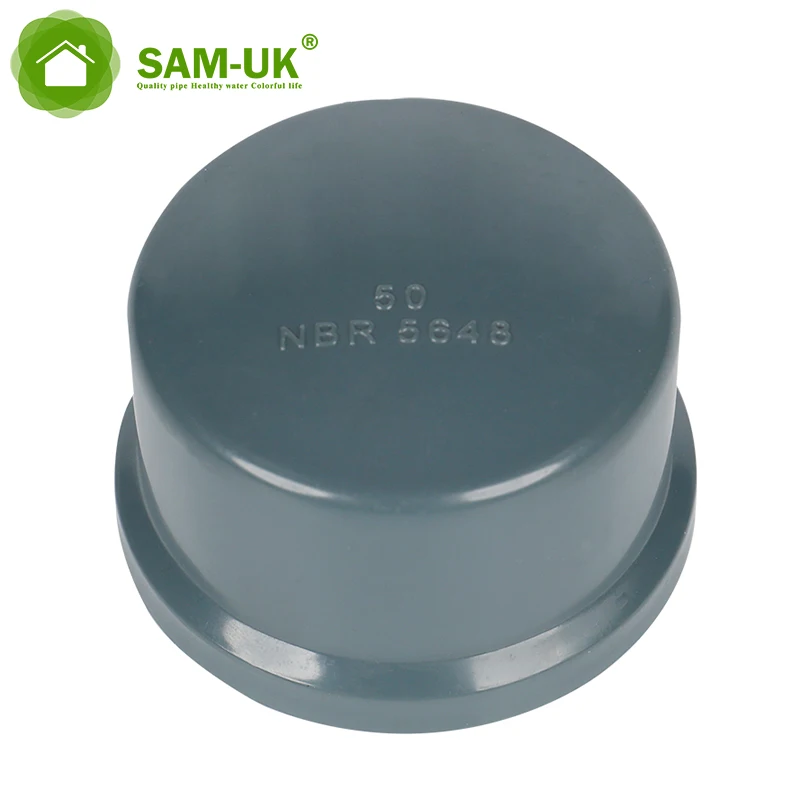 20-110 Factory production wholesale sale in the current season pipe end cap pvc pipe and fitting end cap adapter