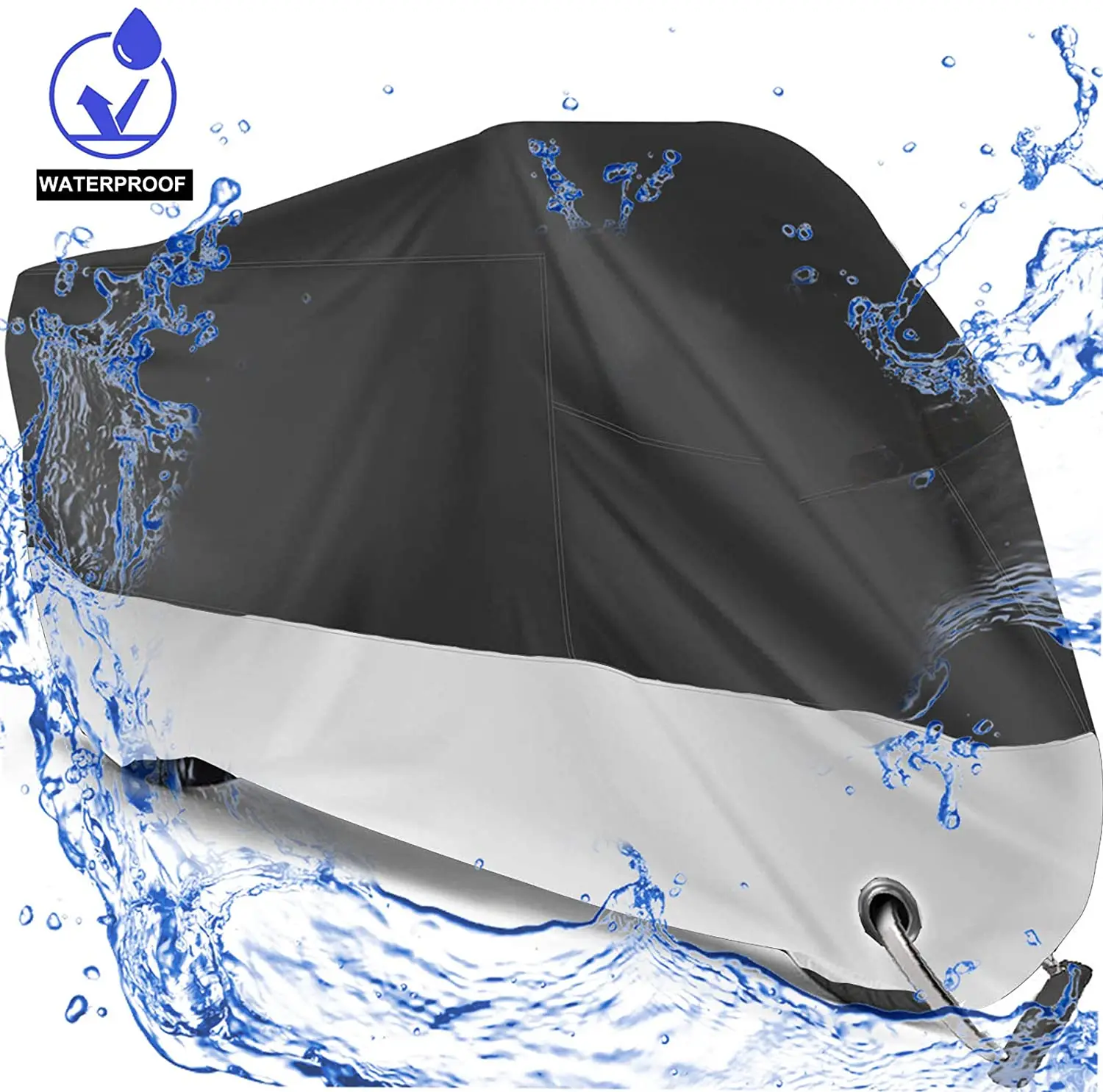 210D Oxford Heavy Duty Dust Proof UV Water Proof Motorcycle Cover Outdoor