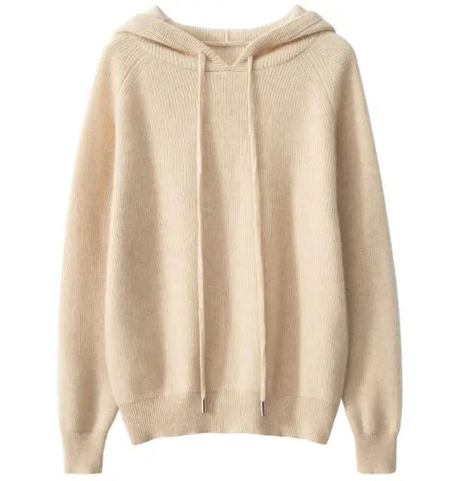 2023 Proper Price Top Quality Knitted Sweaters Women Custom Cashmere Pullover Sweater Hoodies