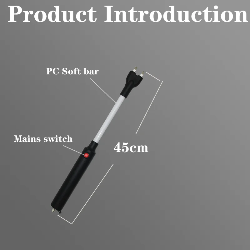 New design new fashion 45cm waterproof high-power livestock management tool electronic pig drive