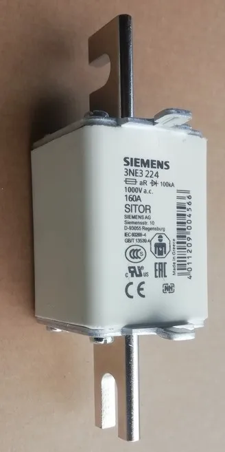 Предохранители: 3NE3222 125A 1000V NH1 / 3NE3221 100A 3NE3224 160A 3NE3225 200A 3NE3227 250A 3NE3230-0 315A