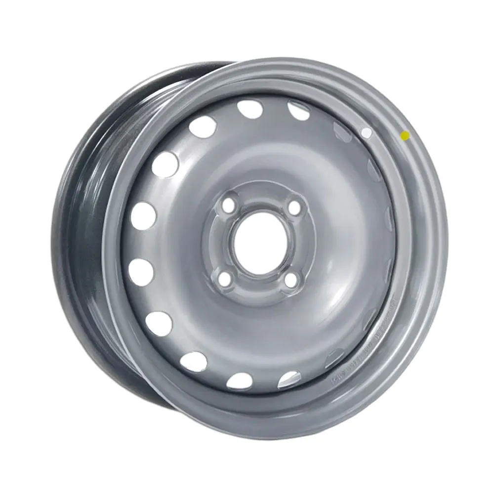 Wheelsky Factory Wholesale Silver Painting 564401 15x6.0 4x108 15 Inch Steel Passenger Car Wheel Rims