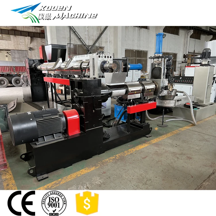 SJ120-120 двухступенчатые пластиковые гранулятор машина рециркуляции HDPE PP/PE бутылка бочка из полиэтилена низкой плотности линейный полиэтилен низкой плотности (LLDPE) термоусадочная пленка полипропиленовые мешки