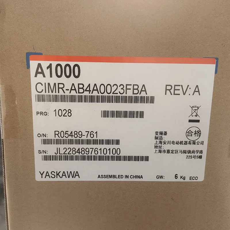 Original Yaskawa A1000 series VFD  CIMR-AB2A0008FAA 1.5kw/1.1kw with good price
