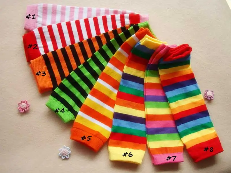 Stars striped Flag basketball baseball legs warms leggings Newborn babys crawling knee legging infantil Holiday Baby Leg Warmers
