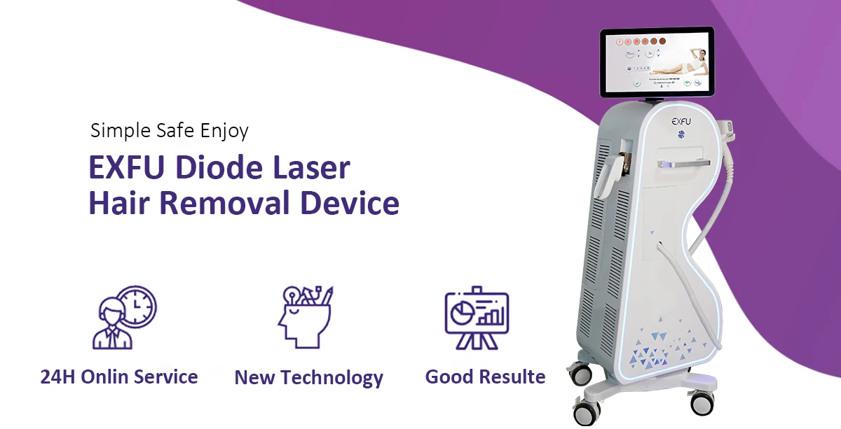 2024 High Quality 3 Wavelength 755 808 1064nm  Diode Laser Hair Removal Machine 1200w 1800w with Compressor Cooling System