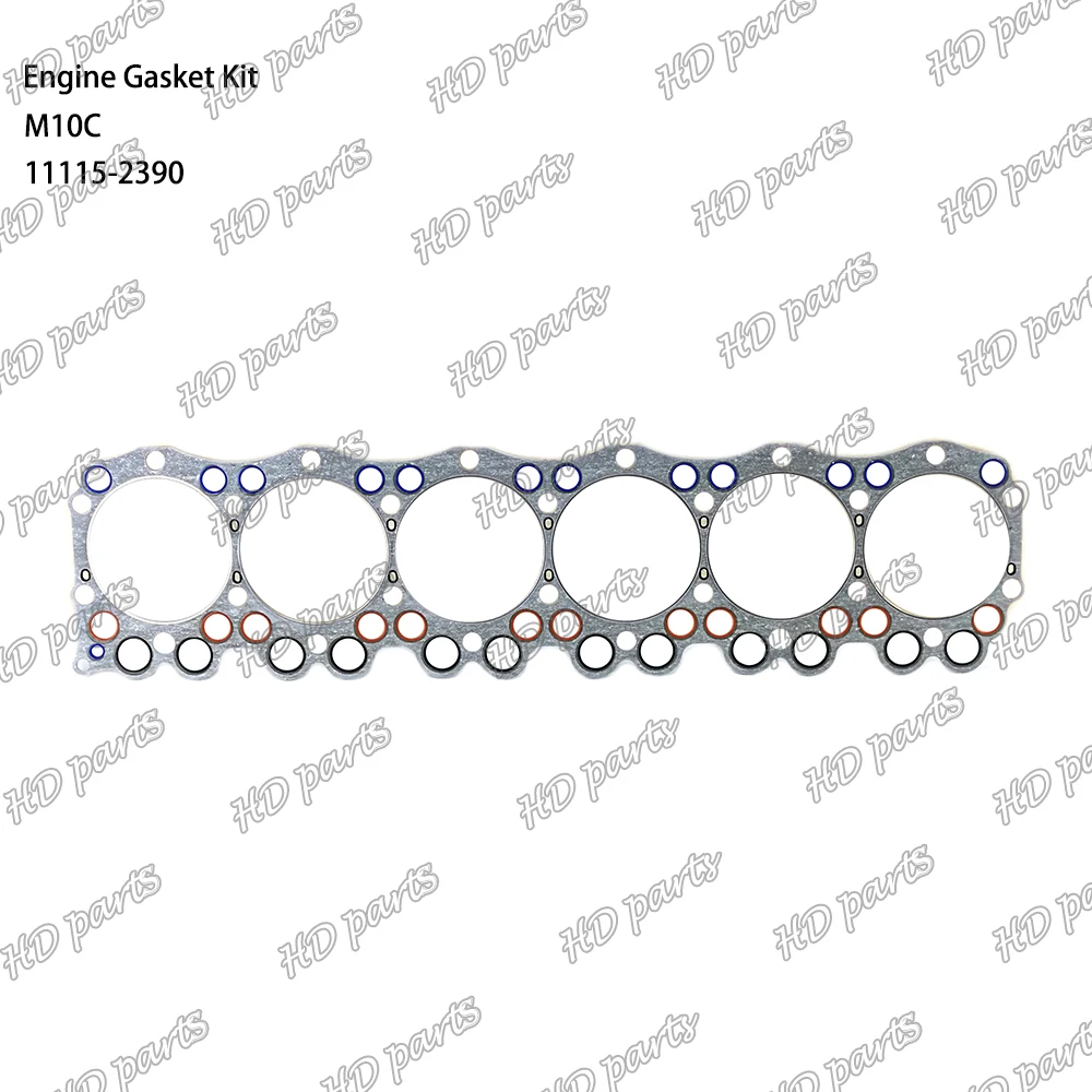 M10C Engine Gasket Kit 11115-2390 Suitable For Hino Engine Parts