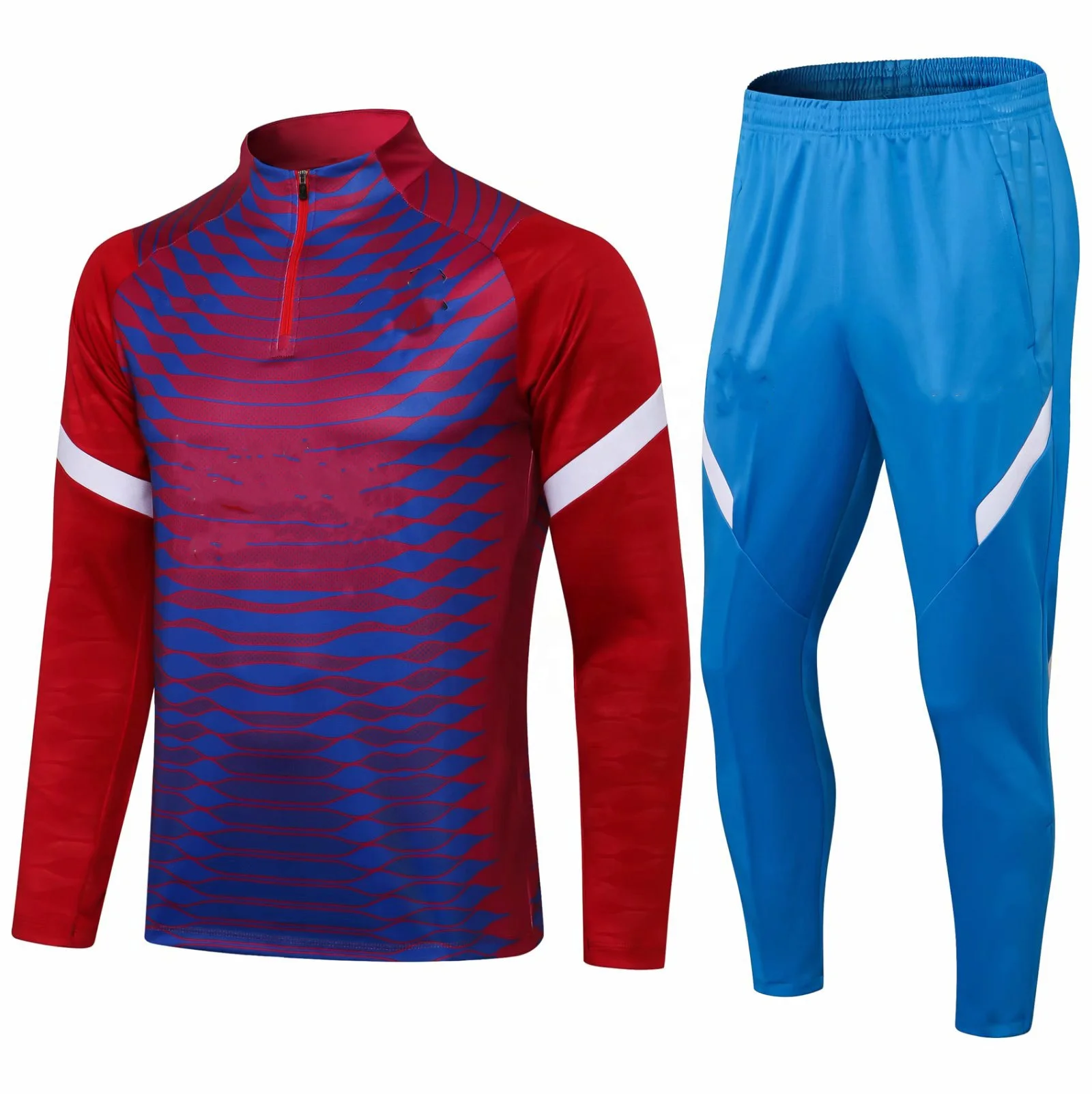 SDS-090 Oem Custom Soccer Tracksuit Kids Men Winter Sublimated Printing Football Jacket Uniforms Set Wear Soccer Training Tracks
