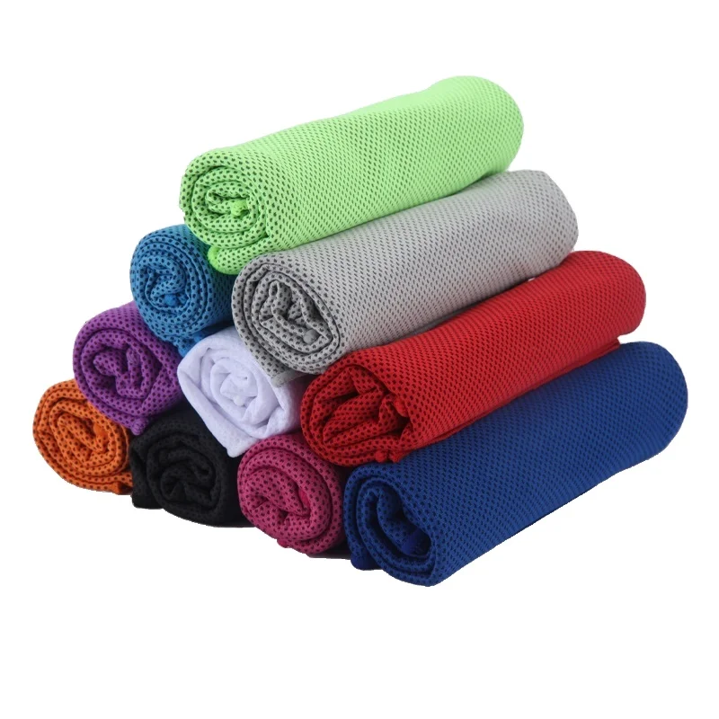 Custom Logo cool towel Outdoor Gym Traveling Sports Fitness cooling Towel sweat rags Fast Drying Cooling Cool Down Towel