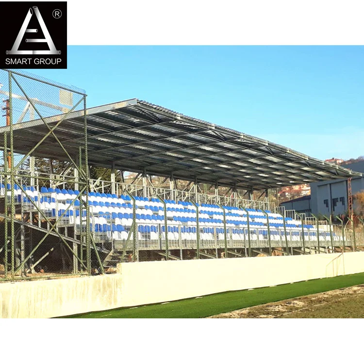 Outdoor Use Football Stadium Temporary Grandstand Metal Structure Bleachers Soccer Bleacher Seats