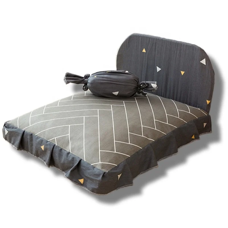 
pets bed dog linen memory foam big cheap beds for dogs collapsible multipurpose cat or small cube 