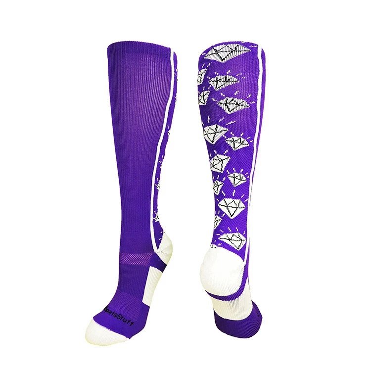 
PL-A 101 purple sports socks 