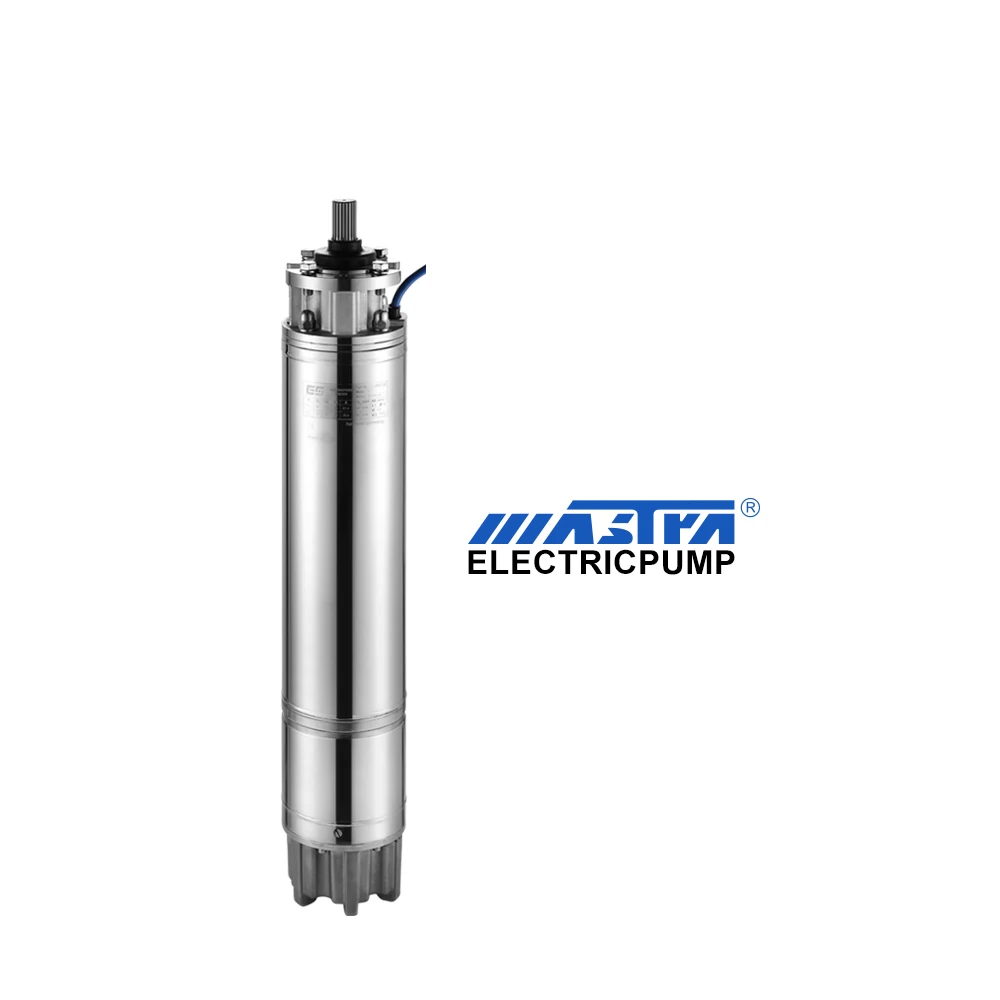 High quality deep bore well 8 inch water cooling mastra submersible pump motor