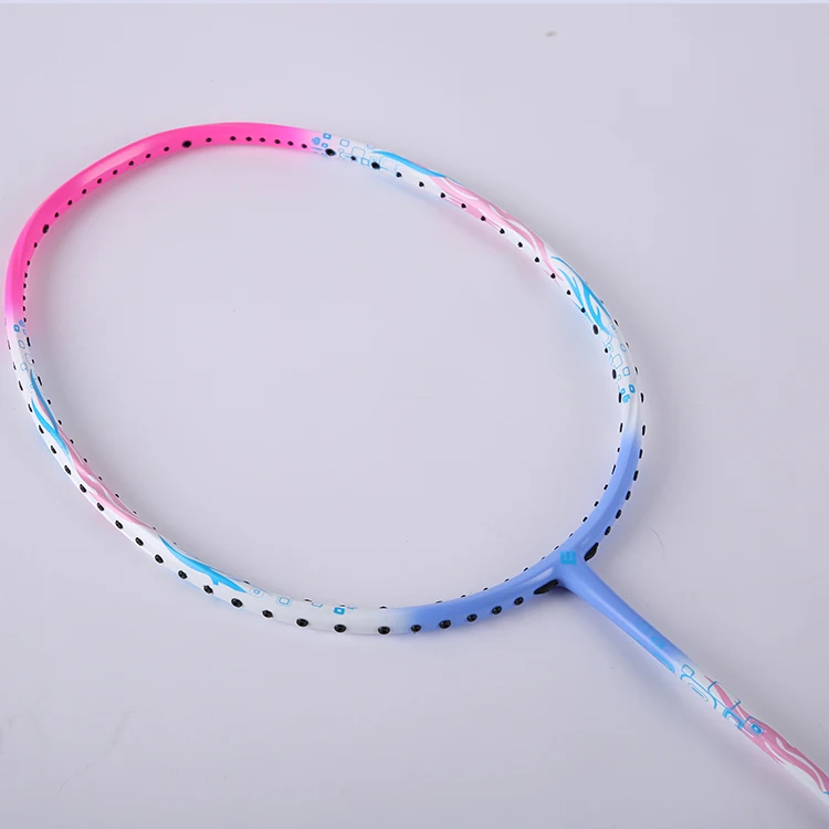
light weight 6u carbon fiber professional badminton racket 
