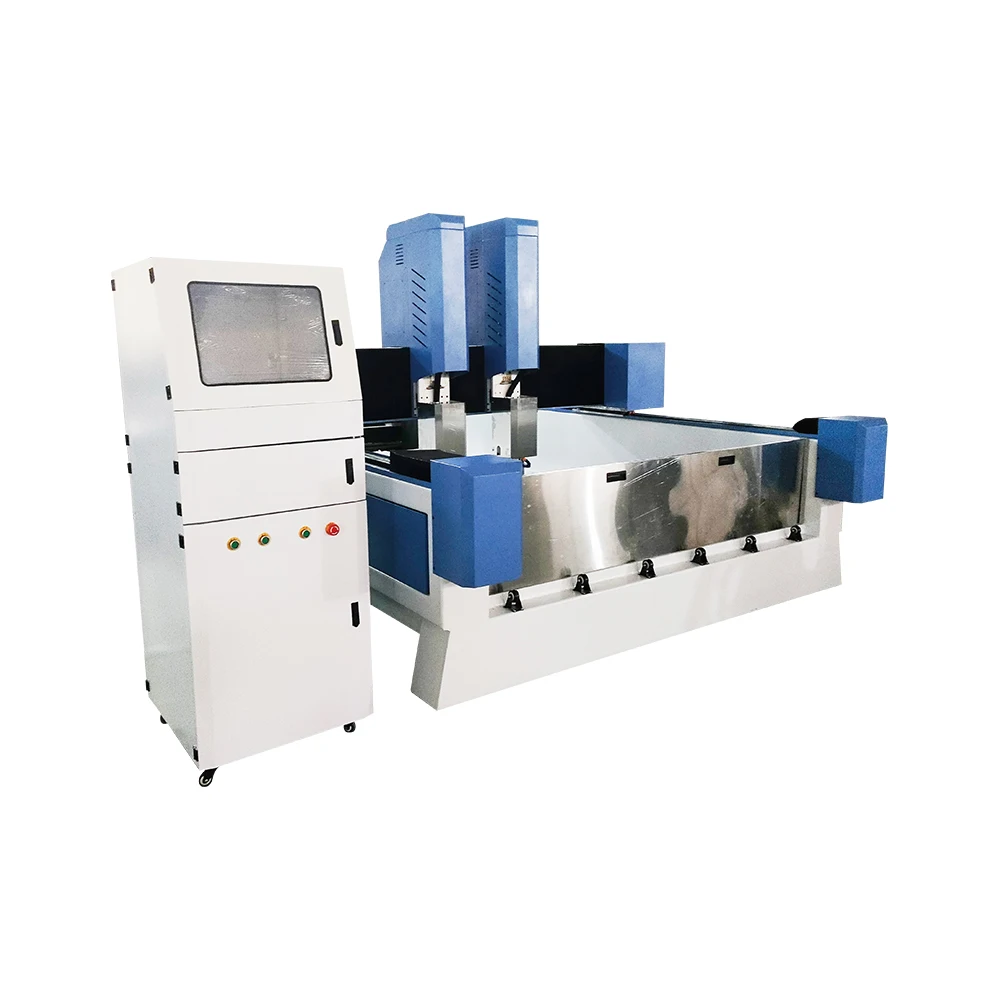 Global export expertise Marble Stone CNC Router 1825 With 2 Spindles Stone Engraving Machine