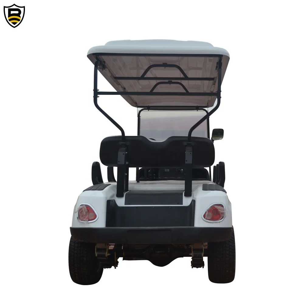 Battery Operated 2 Sets Off Road Sightseeing Car Airport Electric Golf Cart Fast